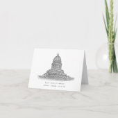 ウガンダ，カンパラ，バハイ礼拝所 カード (正面)