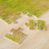 ウガンダ，サバンナのキリン ジグソーパズル (側面)