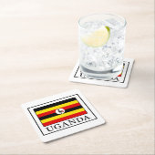 ウガンダ スクエアペーパーコースター (インサイチュ)