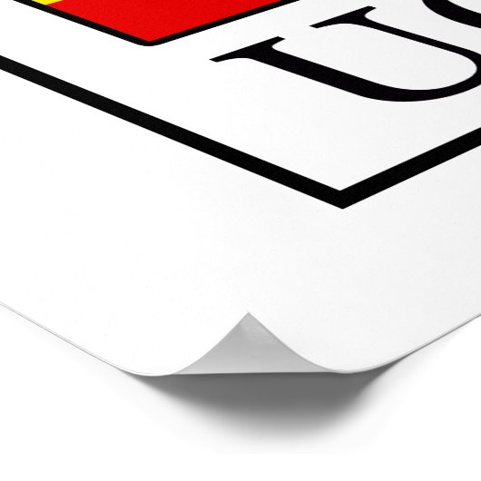 ウガンダ ポスター (角)