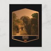 ウガンダ ポストカード (正面)
