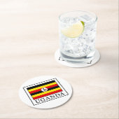 ウガンダ ラウンドペーパーコースター (インサイチュ)