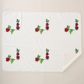 ウキサンシャーパブランケット – ハ絵を描ンドバラ&ラブ シェルパブランケット (正面(横))