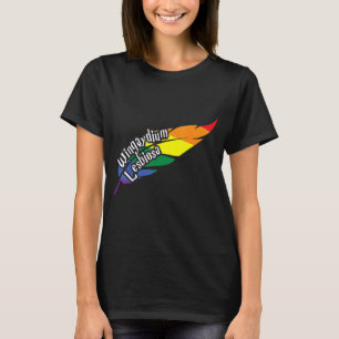 ウギディウムレズビオサハート国旗Lgbtゲイforプライド Tシャツ