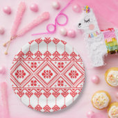 ウクカスタマイズラナショナルデザイン ペーパープレート (パーティー)