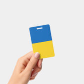 ウクカスタムラナ国旗 バッジ (手持ち)