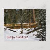 ウクサチ橋のホリデー ポストカード (正面)
