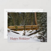 ウクサチ橋 ホリデー ポストカード シーズンポストカード (正面/裏面)