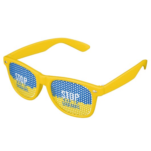 ウクストップライナ戦争。ウクライナを支持する。 レトロサングラス (アングル)