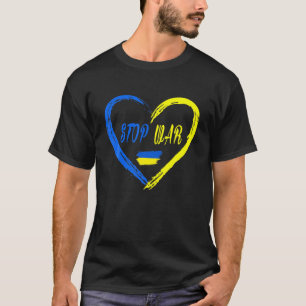 ウクストップラナフラッグ支援ウクライナ Tシャツ