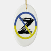 ウクストップラン装飾用クッション戦争 セラミックオーナメント (右)