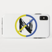 ウクストップラン装飾用クッション戦争 Case-Mate iPhoneケース (裏面(横))