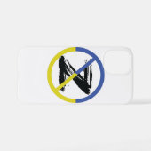 ウクストップラン装飾用クッション戦争 iPhoneケース (裏面横)