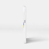 ウクストップラン装飾用クッション戦争 iPhoneケース (左側面)