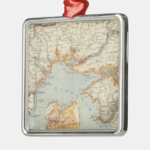 ウクライナおよびモルドバ メタルオーナメント (左)