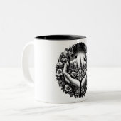 ウクライナとの連帯 ツートーンマグカップ (正面左)