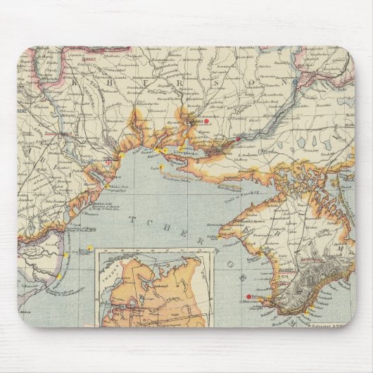 ウクライナとモルドバ マウスパッド (正面)