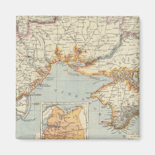 ウクライナとモルドバ マグネット (正面)