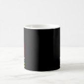 ウクライナと共に立つベテラン 11 コーヒーマグカップ (中央)