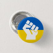 ウクライナと共に立つ | UA Freedomボタン 缶バッジ (正面&裏面)