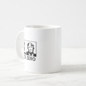 ウクライナと共に ウクライナの英雄 ゼロ ゼレンスキー コーヒーマグカップ (正面左)