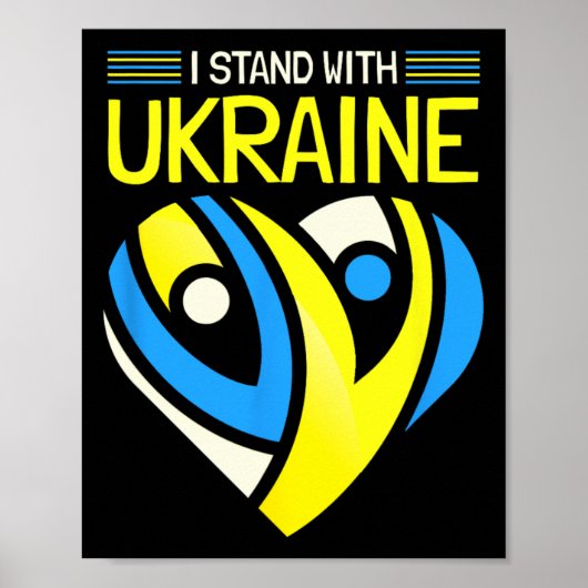 ウクライナと共に フラッグ プーチン反対 戦争反対 ウ ポスター (正面)