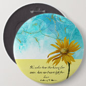 ウクライナと立つ 缶バッジ (正面&裏面)