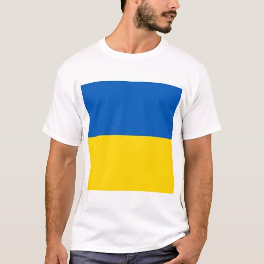 ウクライナと立て! Tシャツ (正面)