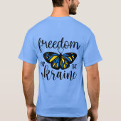ウクライナに味方する Tシャツ (裏面)