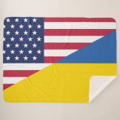 ウクライナに対する米国の支持 シェルパブランケット (正面(横))