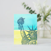 ウクライナに立つ ポストカード (スタンド正面)