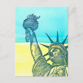 ウクライナに立つ ポストカード