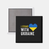 ウクライナに賛同 プーチンStop 戦争Stop サポートU マグネット (正面/裏面)