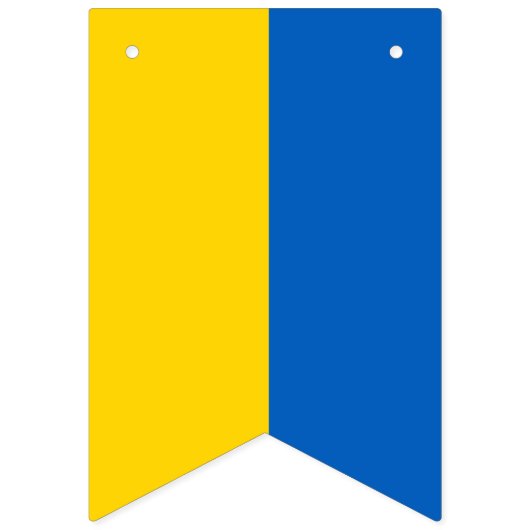 ウクライナのアメリカ国旗、パーティーウクライナ/アメリカ バンティングフラッグ (第1の旗)