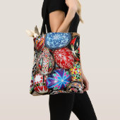 ウクライナのイースターエッグ、 トートバッグ (クローズアップ)