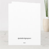 ウクライナのイースターエッグ（ピサンキー） グリーティングカード (裏面)