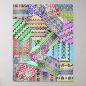 ウクライナのイースターエッグ（ピサンキー）ポスター ポスター (正面)