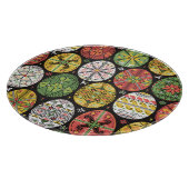 ウクライナのイースターエッグ、ヴィンテージパターン。 カッティングボード (角)