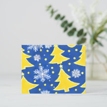ウクライナのウィンターランド クリスマスカード