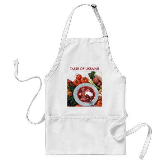ウクライナのエプロン好み スタンダードエプロン (正面)
