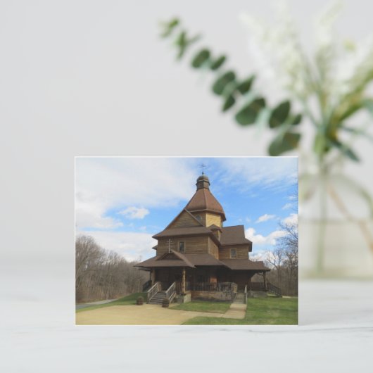 ウクライナのカトリック教会 ポストカード (スタンド正面)