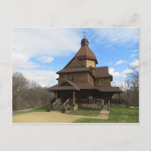 ウクライナのカトリック教会 ポストカード (正面)