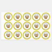 ウクライナのガールグローリーウクライナ防水 ラベル (シート)