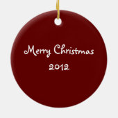 ウクライナのクリスマスの星 セラミックオーナメント (裏面)