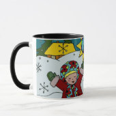 ウクライナのクリスマスの聖歌隊 マグカップ (左)