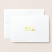 ウクライナのクリスマスカード- ХристосРодився! 箔カード (裏面封筒付き)