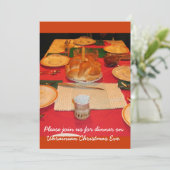 ウクライナのクリスマスディナー 招待状 (スタンド正面)