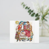 ウクライナのクリスマス シーズンポストカード (スタンド正面)