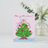 ウクライナのクリスマス – パーソナライズ シーズンポストカード (スタンド正面)