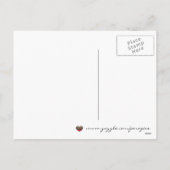 ウクライナのクリスマス – パーソナライズ シーズンポストカード (裏面)